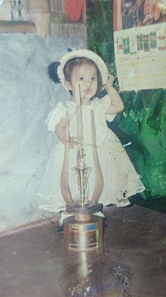 Caressa Rafols Childhood Photo